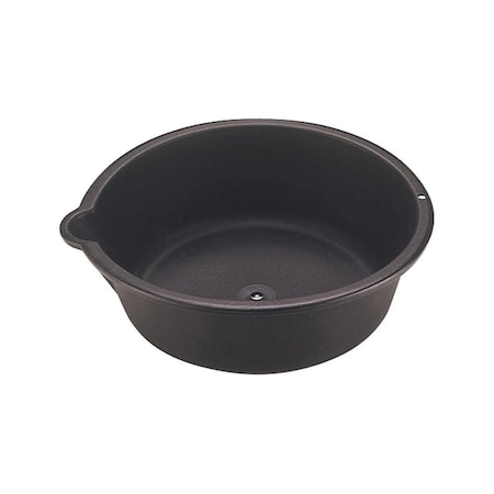 Homestead Shop Craft Plastic 6 qt. Round Oil Drain & Recovery Pan HO2514421